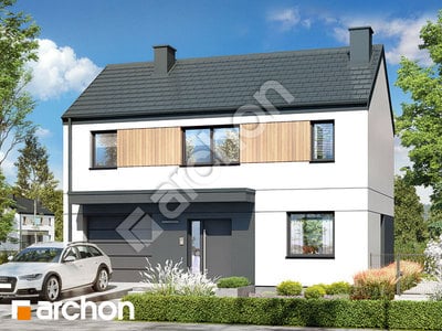 Проект дома ARCHON+ Дом в ирисе 4 (Г) 