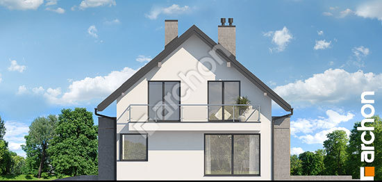 Бочний фасад Будинок в аурорах 10 (Г2)