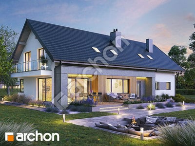 Проект дома ARCHON+ Дом в аурорах 10 (Г2) 