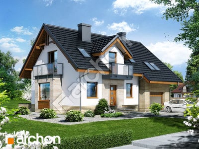 Проект дома ARCHON+ Дом в рододендронах 15 (НТ) 