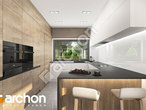 Проект будинку ARCHON+ Будинок в ренклодах 11 (Г2) візуалізація кухні 1 від 1