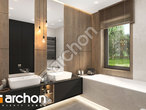 Проект будинку ARCHON+ Будинок в ренклодах 11 (Г2) візуалізація ванни (візуалізація 3 від 1)