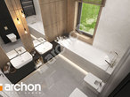 Проект дома ARCHON+ Дом в ренклодах 11 (Г2) визуализация ванной (визуализация 3 вид 4)