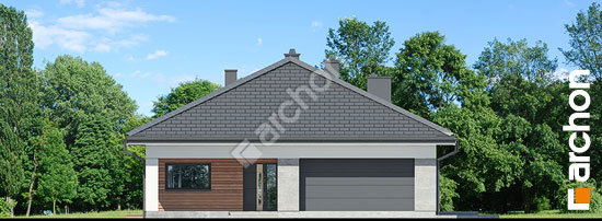 Передний фасад Дом в ренклодах 11 (Г2)