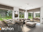 Проект будинку ARCHON+ Будинок в ренклодах 11 (Г2) денна зона (візуалізація 1 від 3)