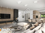Проект дома ARCHON+ Дом в ренклодах 11 (Г2) дневная зона (визуализация 1 вид 1)