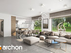 Проект дома ARCHON+ Дом в ренклодах 11 (Г2) дневная зона (визуализация 1 вид 4)