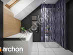 Проект будинку ARCHON+ Будинок в аммобіумі (Г2Е) ВДЕ візуалізація ванни (візуалізація 3 від 3)