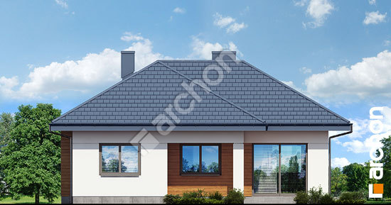 Дворовой фасад Дом в коштелях