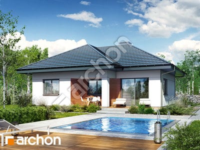 Проект дома ARCHON+ Дом в коштелях 