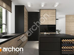 Проект будинку ARCHON+ Будинок у вівсянниці 6 (Г) візуалізація кухні 1 від 3