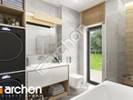 Проект будинку ARCHON+ Будинок у вівсянниці 6 (Г) візуалізація ванни (візуалізація 3 від 1)