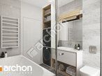 Проект будинку ARCHON+ Будинок у вівсянниці 6 (Г) візуалізація ванни (візуалізація 3 від 2)