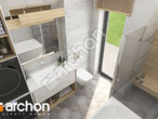 Проект будинку ARCHON+ Будинок у вівсянниці 6 (Г) візуалізація ванни (візуалізація 3 від 4)