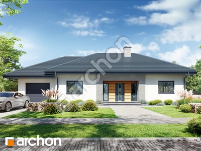 Проєкт будинку ARCHON+ Будинок у вівсянниці 6 (Г) 