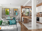Проект дома ARCHON+ Дом в аркадиях (Р2Т) дневная зона (визуализация 1 вид 3)