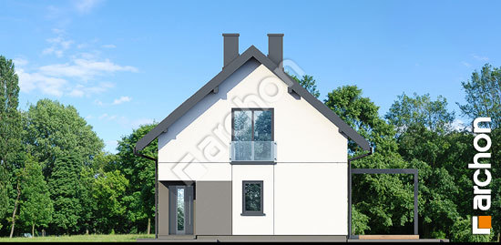 Боковой фасад Дом в крыжовнике 2