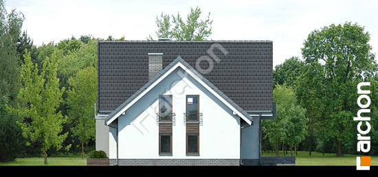 Бочний фасад Будинок в рододендронах 5 (H) вер.2