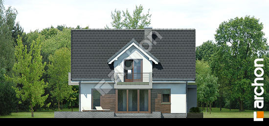 Бочний фасад Будинок в рододендронах 5 (H) вер.2