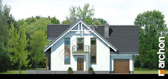 Передній фасад Будинок в рододендронах 5 (H) вер.2