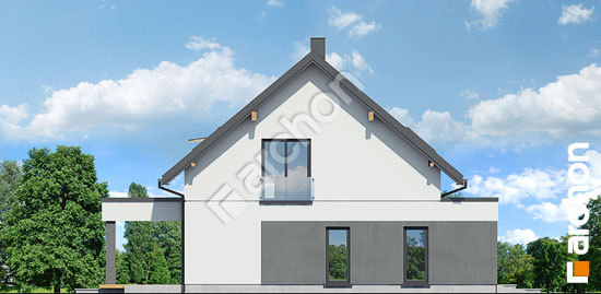 Боковой фасад Дом под персиками (ГЕ) ВИЭ