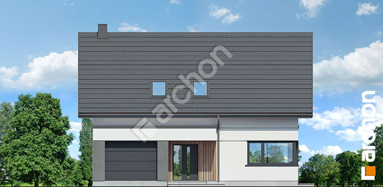 Передній фасад Будинок під персиками (ГЕ) ВДЕ