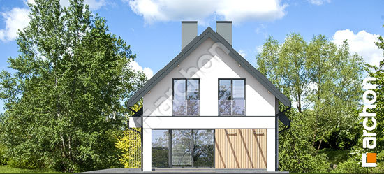 Бочний фасад Будинок в марцінках