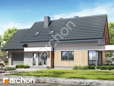 Проект дома ARCHON+ Дом в марцинках 