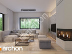 Проект дома ARCHON+ Дом в галах 7 (Г2) дневная зона (визуализация 1 вид 4)