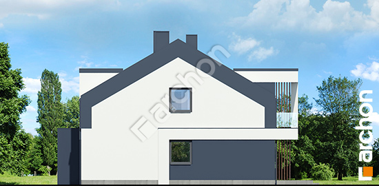 Бочний фасад Будинок в фіалках 11 (Р2Б) вер.2