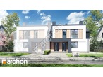 Проект дома ARCHON+  Дом в фиалках 11 (Р2Б) вер.2 