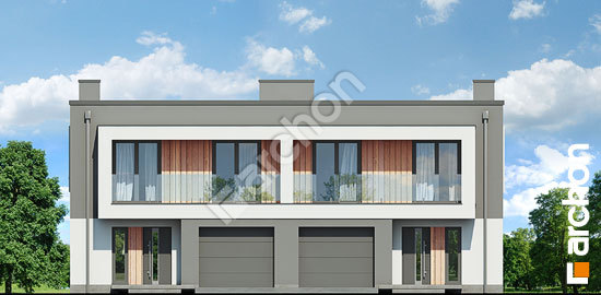 Передній фасад Будинок в клематисах 24 (Р2)