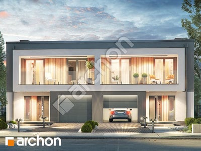 Проєкт будинку ARCHON+ Будинок в клематисах 24 (Р2) 