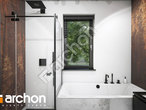 Проект дома ARCHON+ Дом в ирисе (НА) визуализация ванной (визуализация 3 вид 2)