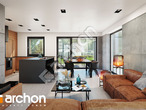 Проект будинку ARCHON+ Будинок в ірисі (НА) денна зона (візуалізація 1 від 2)