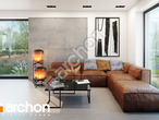 Проект будинку ARCHON+ Будинок в ірисі (НА) денна зона (візуалізація 1 від 5)