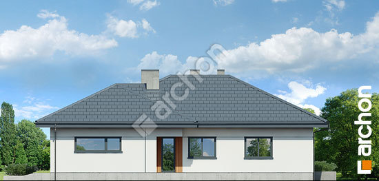 Боковой фасад Дом в джонагольдах 6 (Г2)