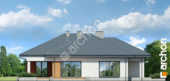 Боковой фасад Дом в джонагольдах 6 (Г2)