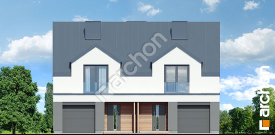 Передній фасад Будинок під гінко 18 (ГР2)