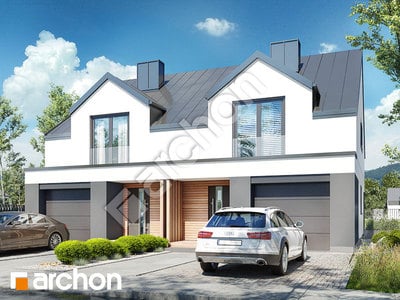 Проект дома ARCHON+ Дом под гинко 18 (ГР2) 