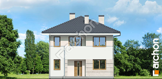 Передній фасад Вілла Юлія 2 вер.2