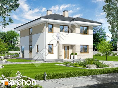 Проєкт будинку ARCHON+ Вілла Юлія 2 вер.2 