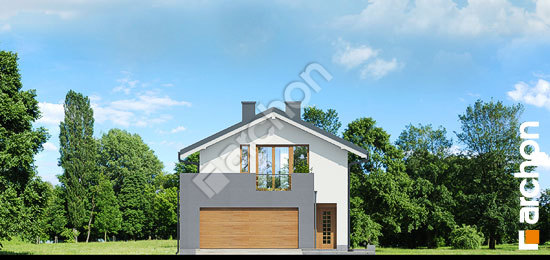 Передній фасад Будинок під кавовим деревом вер.2