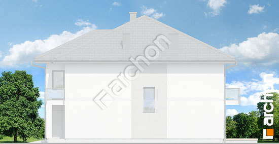 Боковой фасад Вилла Амелия (БА)