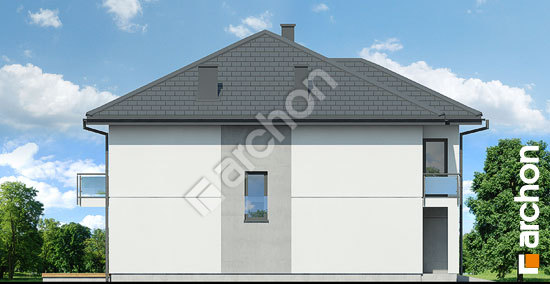 Боковой фасад Вилла Амелия (БА)