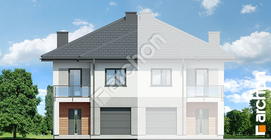 Передний фасад Вилла Амелия (БА)