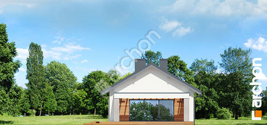 Дворовой фасад Дом под апельсином 2