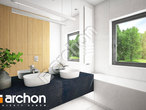 Проект будинку ARCHON+ Будинок під помаранчею 2 візуалізація ванни (візуалізація 3 від 3)