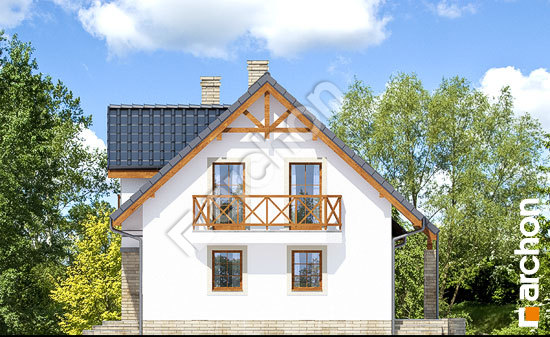 Бочний фасад Будинок в резеді 2