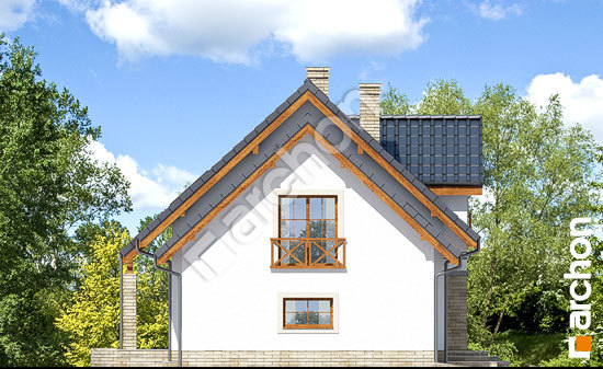 Бочний фасад Будинок в резеді 2